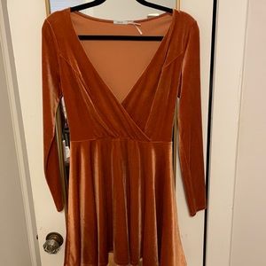 Fall velvet dress!